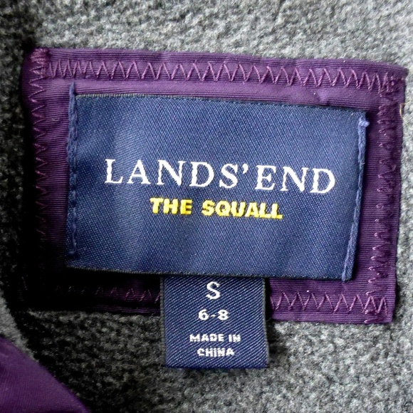 Lands End The Squall Hooded Coat - Size Small - Picture 3 of 5